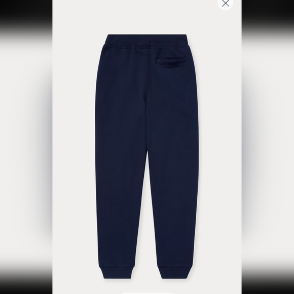 Polo by Ralph Lauren Navy Kids Fleece Sweatpants Joggers M 10-12 - Picture 15 of 15